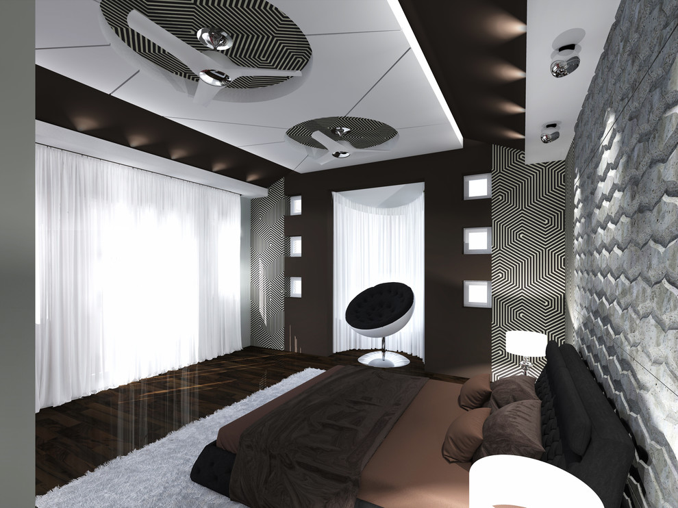 Беверли Хиллз - Лос Анджелес. Дизайн интерьера в современном стиле.