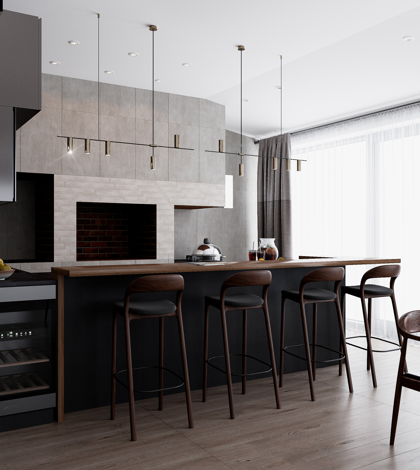 Дизайн в современном стиле, КП Пестово