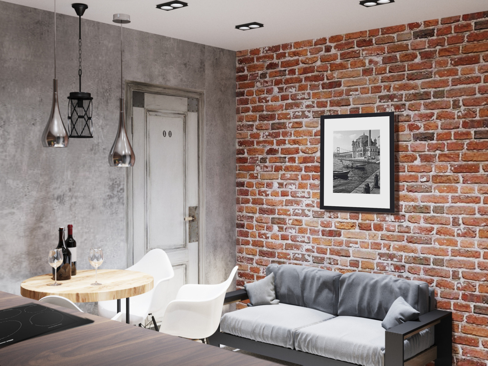 Дизайн-проект однокомнатной квартиры