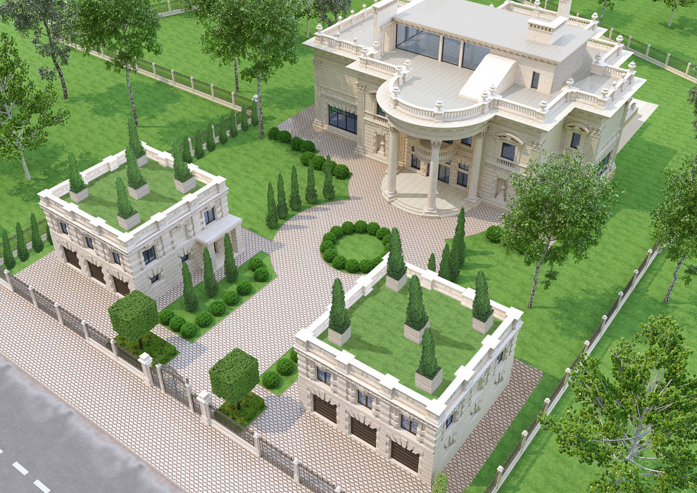 Обложка проекта: Особняк в КП "Усадьба Аносино"