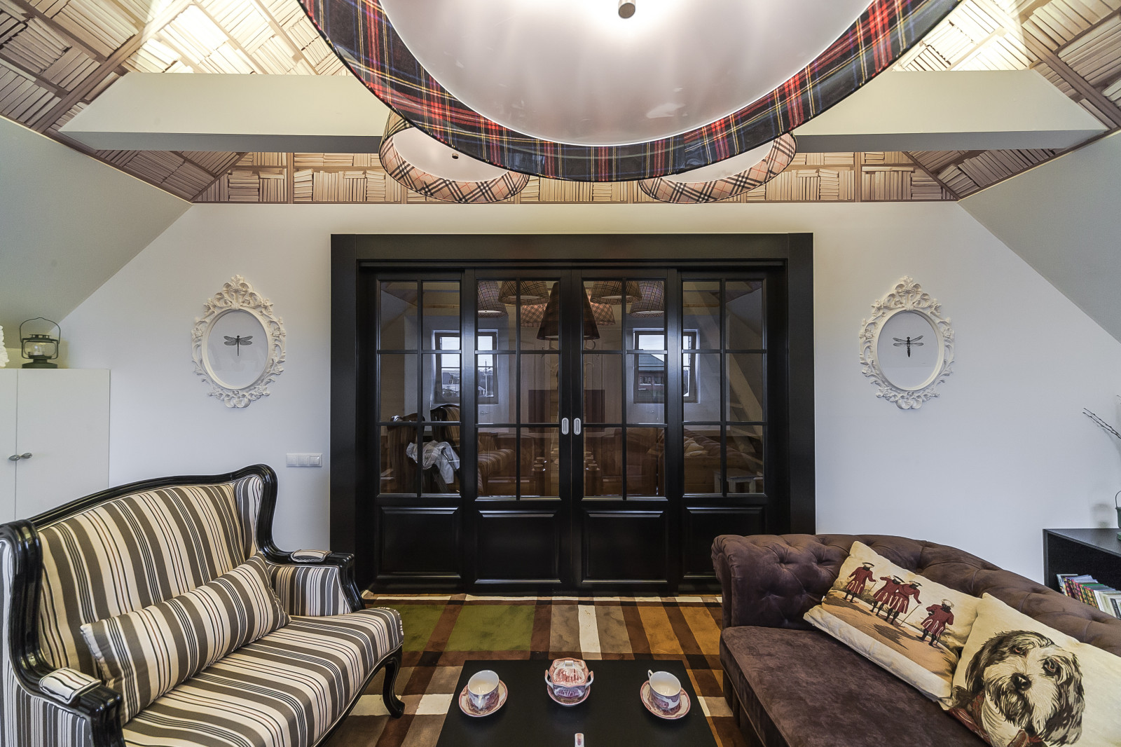 проект гостиной комнаты для программы "Дачный Ответ"