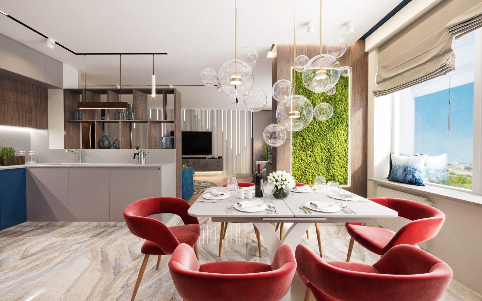 Дизайн современной семейной квартиры