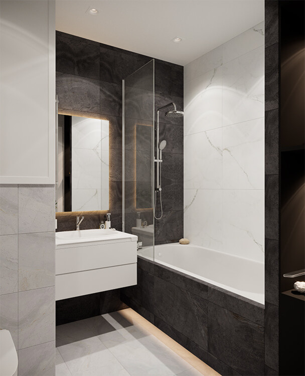 Светлая двушка.