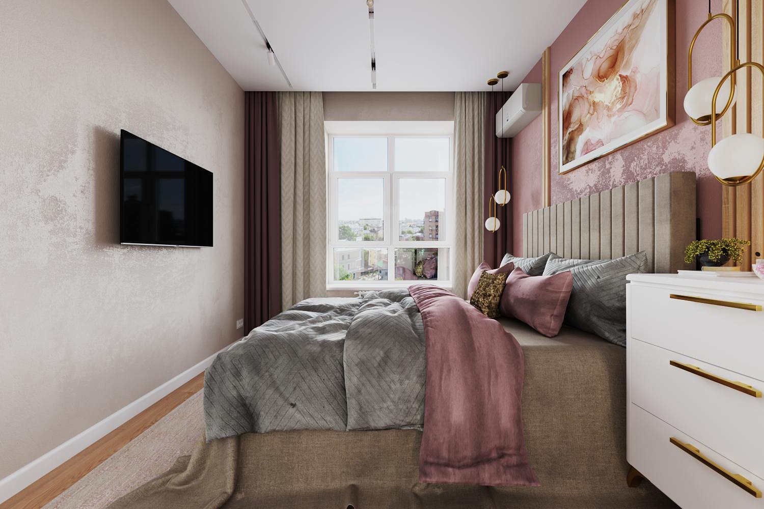 Контрастная квартира в ЖК Столичный