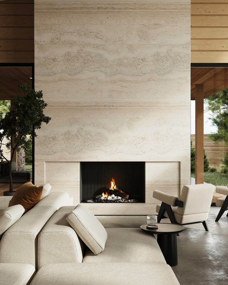 Дом из клееного бруса, интерьер