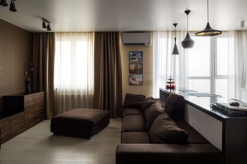 Апартаменты на 20-ом этаже в современном стиле