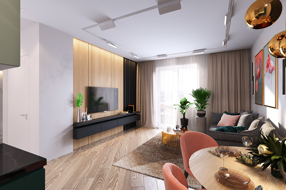 Квартира с фламинго в ЖК Современник