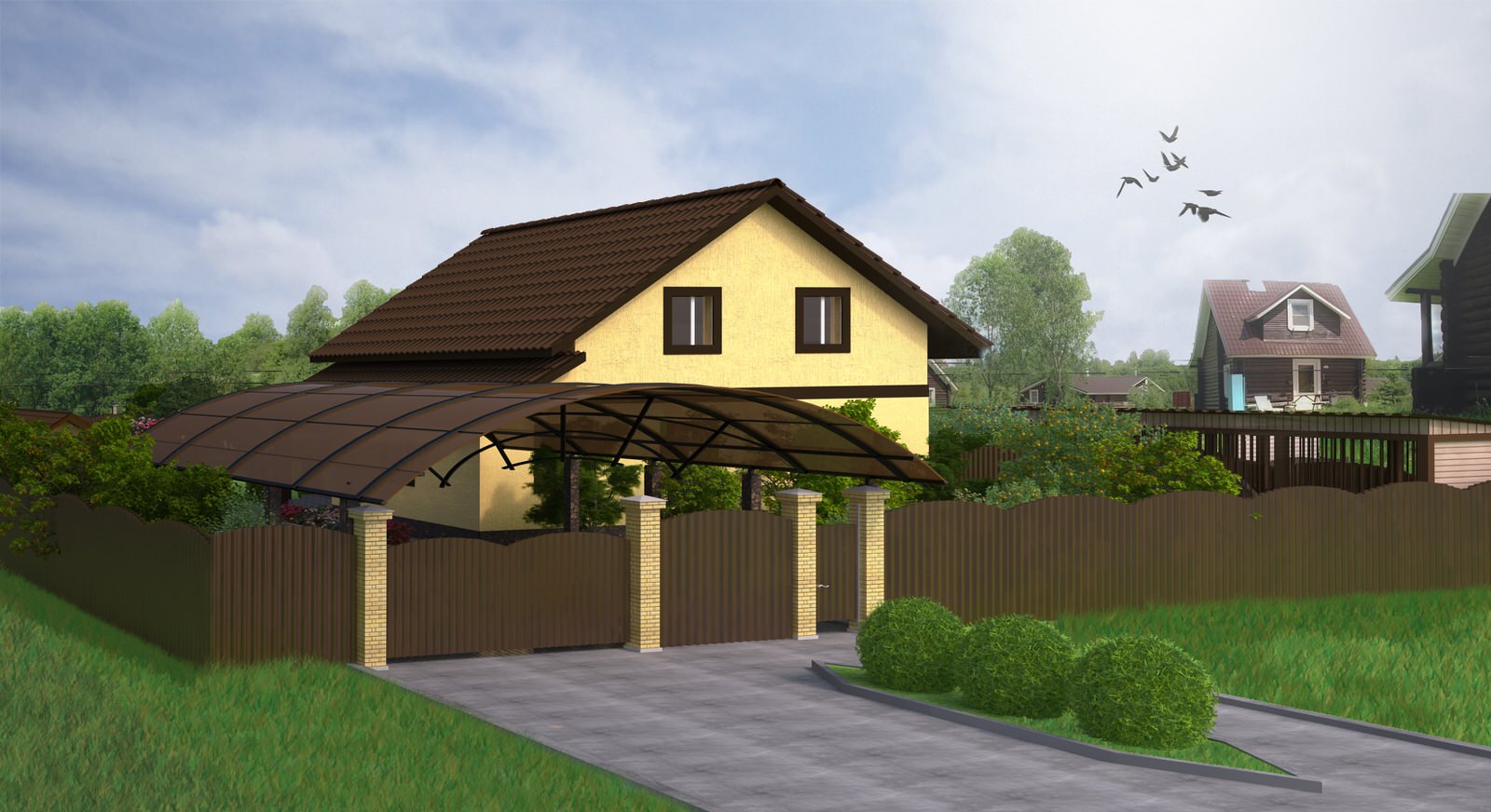 Обложка проекта: Территория отдыха