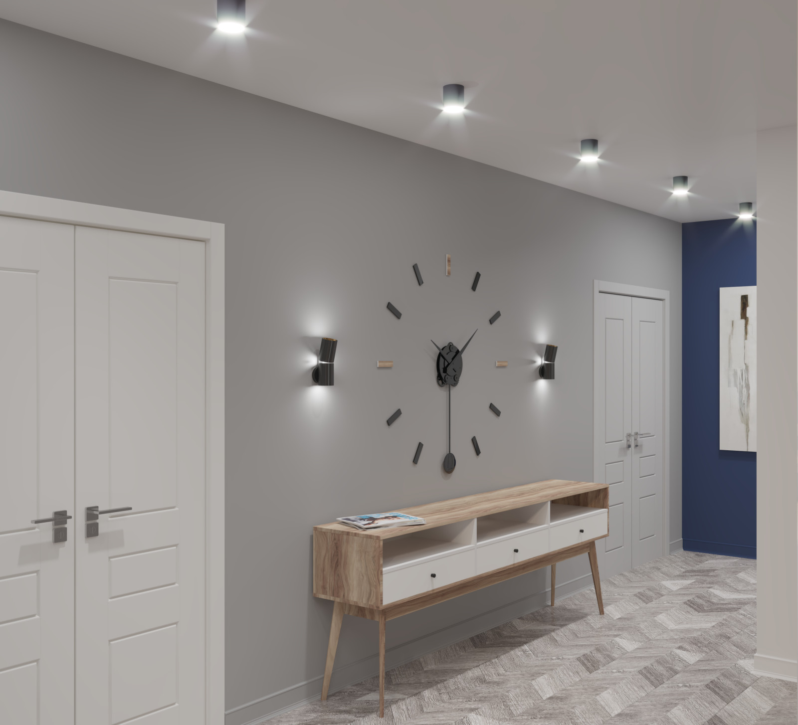 Трехкомнатная квартира