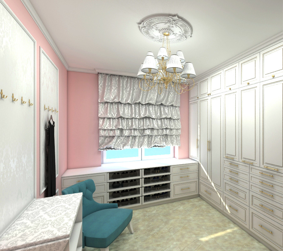 Дом в стиле неоклассики.