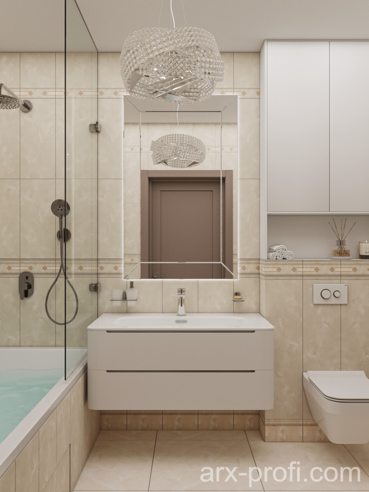 Проект интерьера квартиры в Свиблово