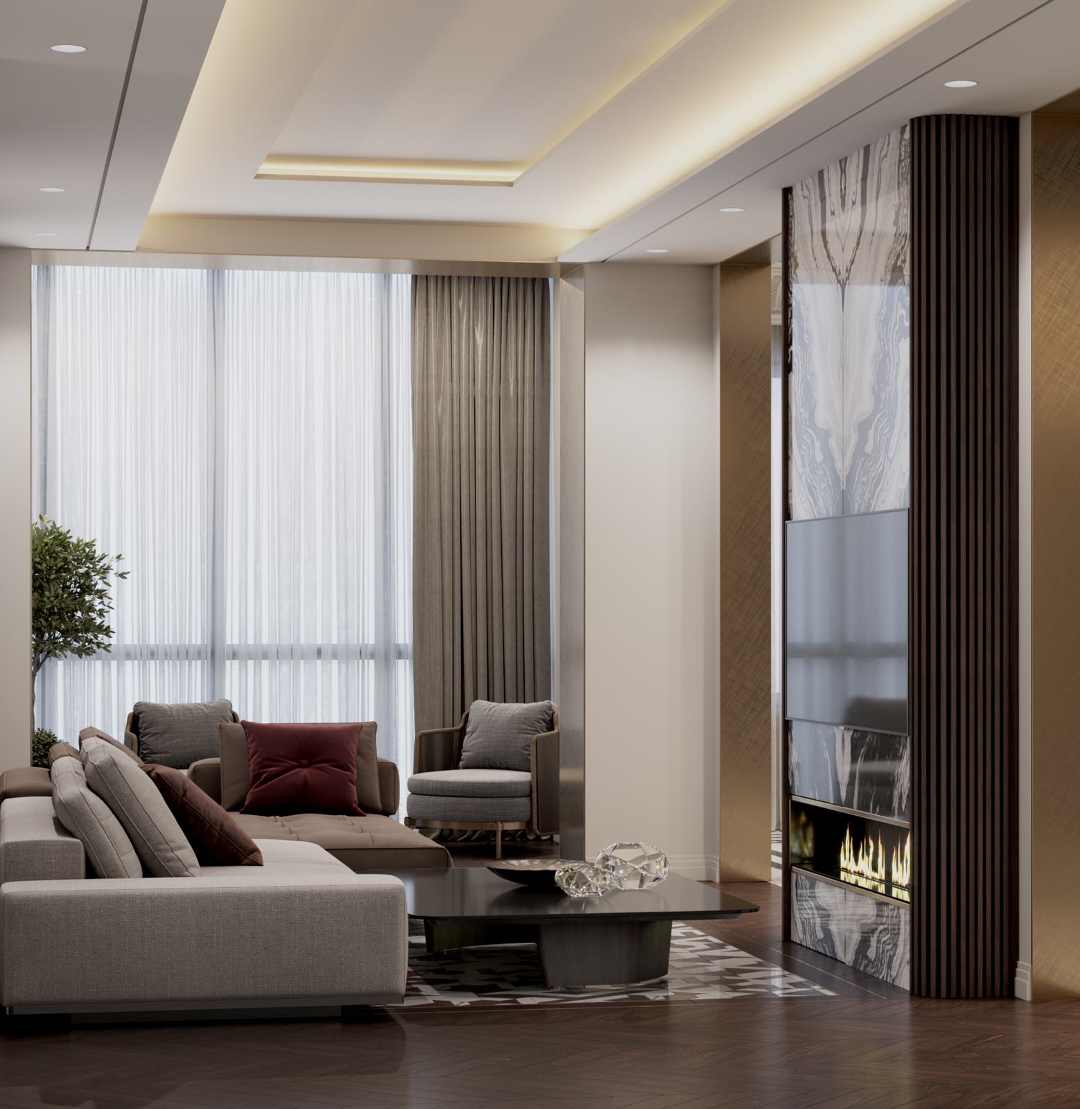 Квартира 156м², ЖК Duderhof Club