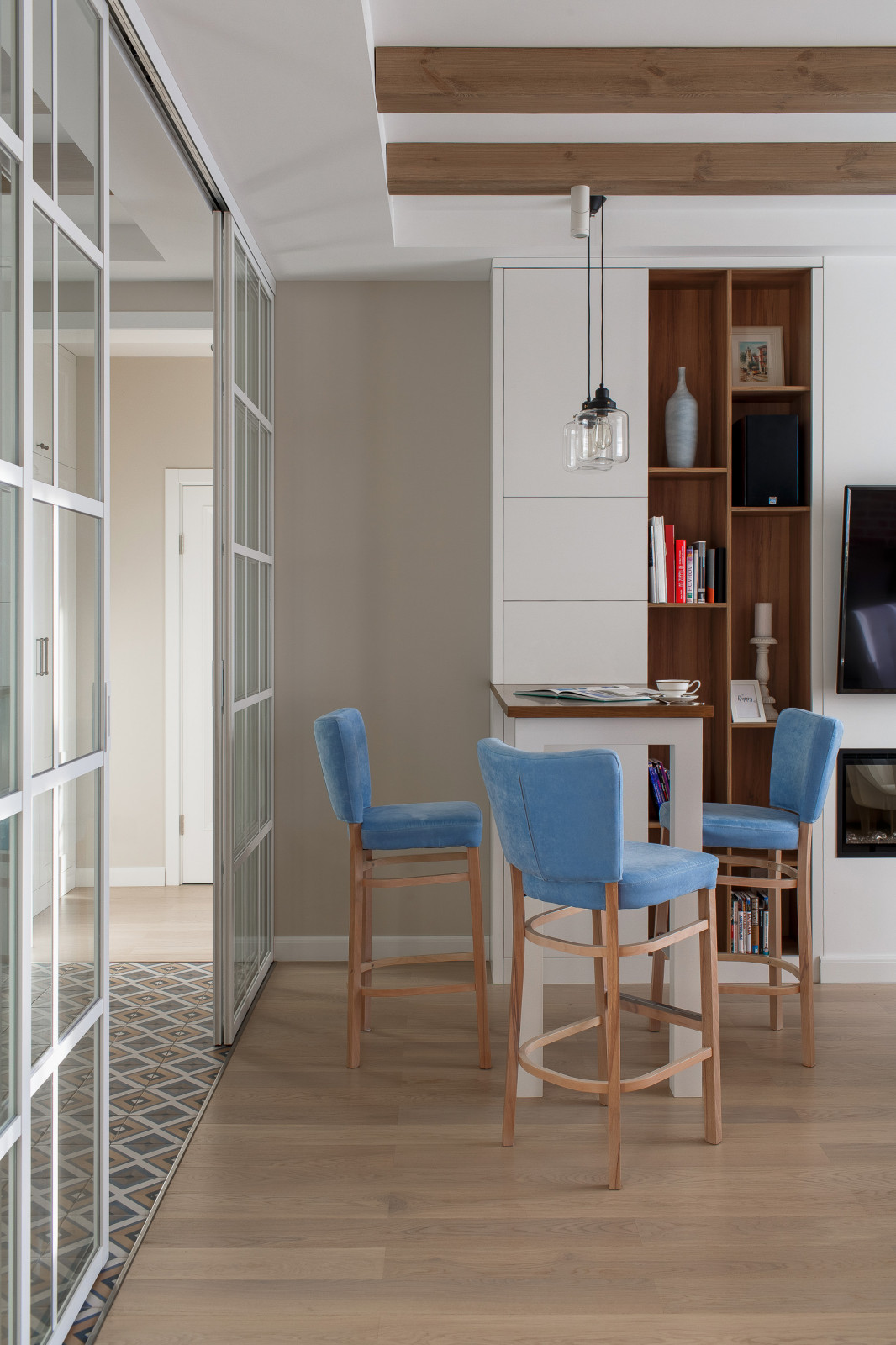 Обложка проекта: Лёгкий интерьер в Американском стиле