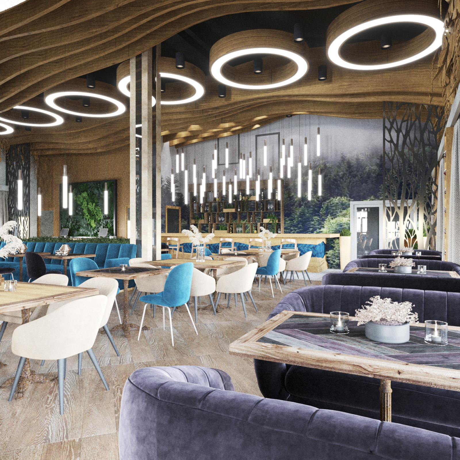 Ресторан загородного комплекса