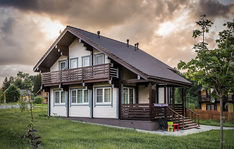 Наши работы - покрашенные дома