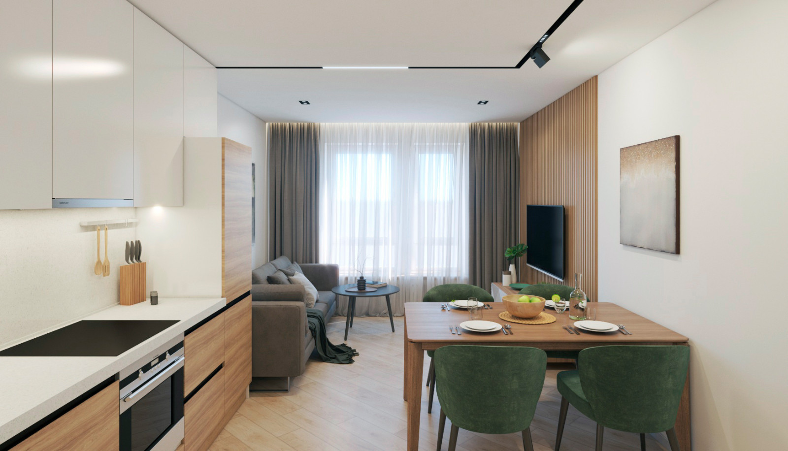 Дизайн квартиры 116 кв.м.