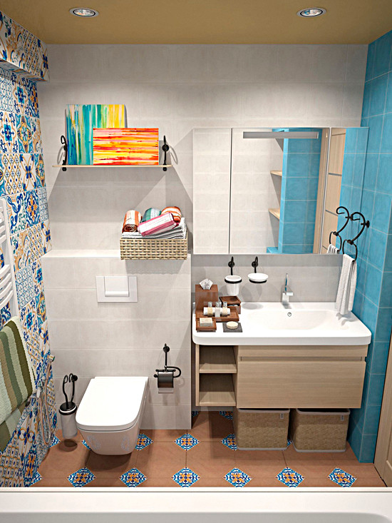 Двухкомнатная квартира. Эклектика.