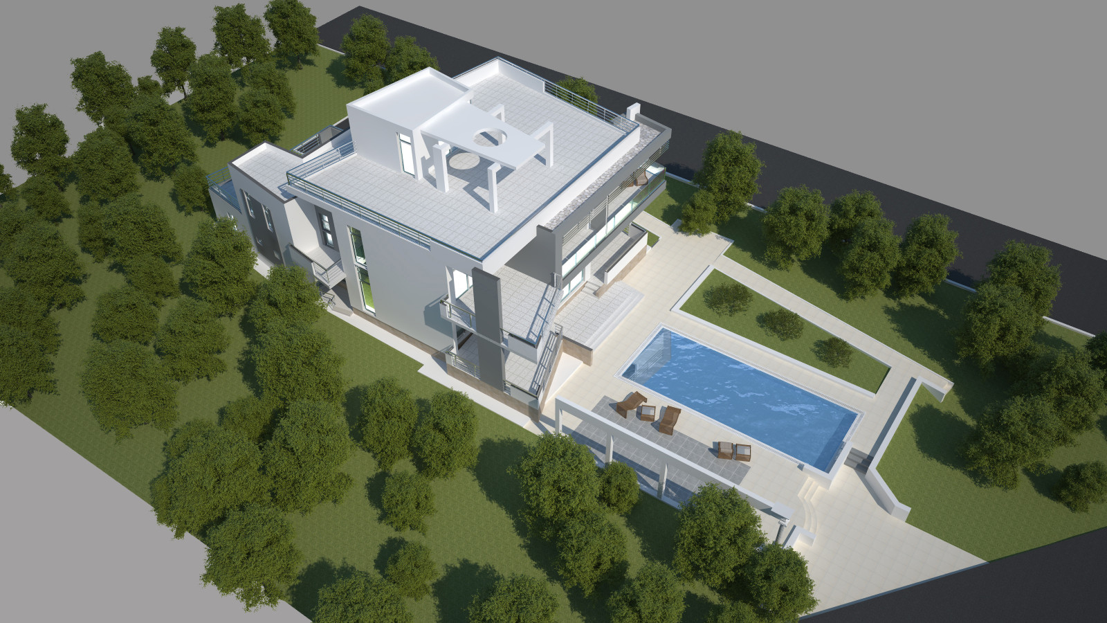 Проект дома в SantJordi D Alfama(Испания)