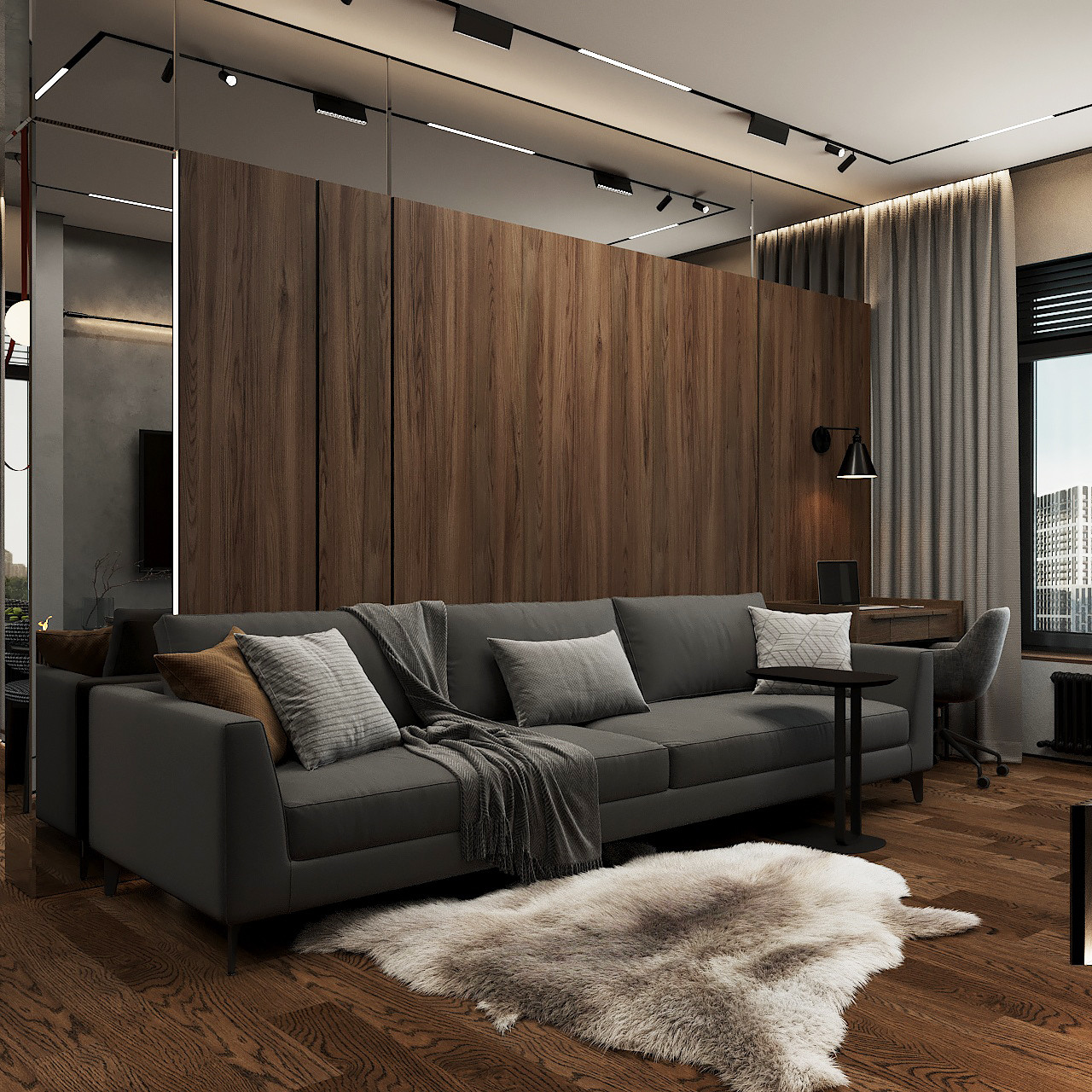 2025г. Проект квартиры 60 м2 в ЖК "Нобель"