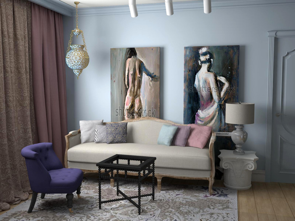 Обложка проекта: Будуар с восточными нотками