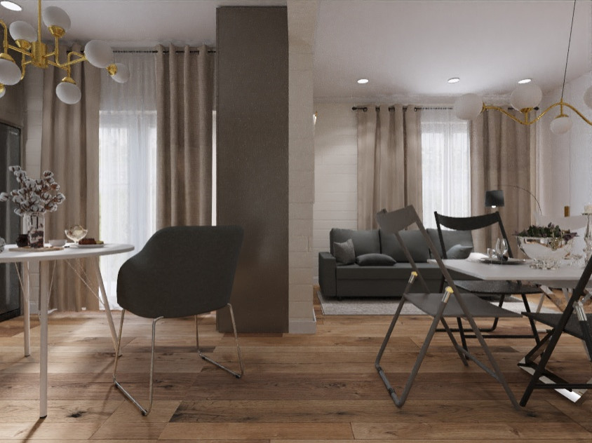 Частный 1-этажный дом. Город Ступино.