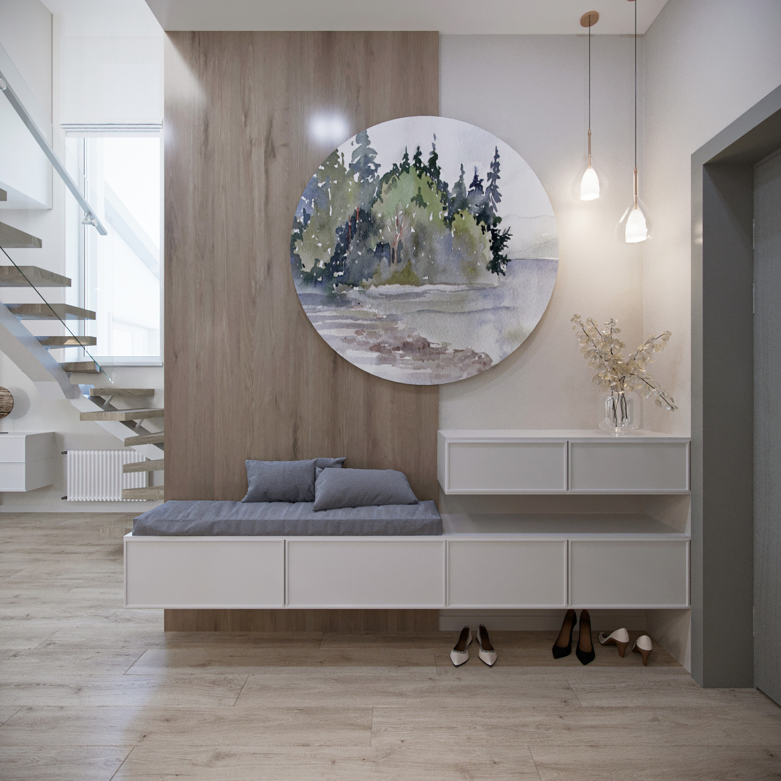 Обложка проекта: Дом для семьи психологов, 100 м2