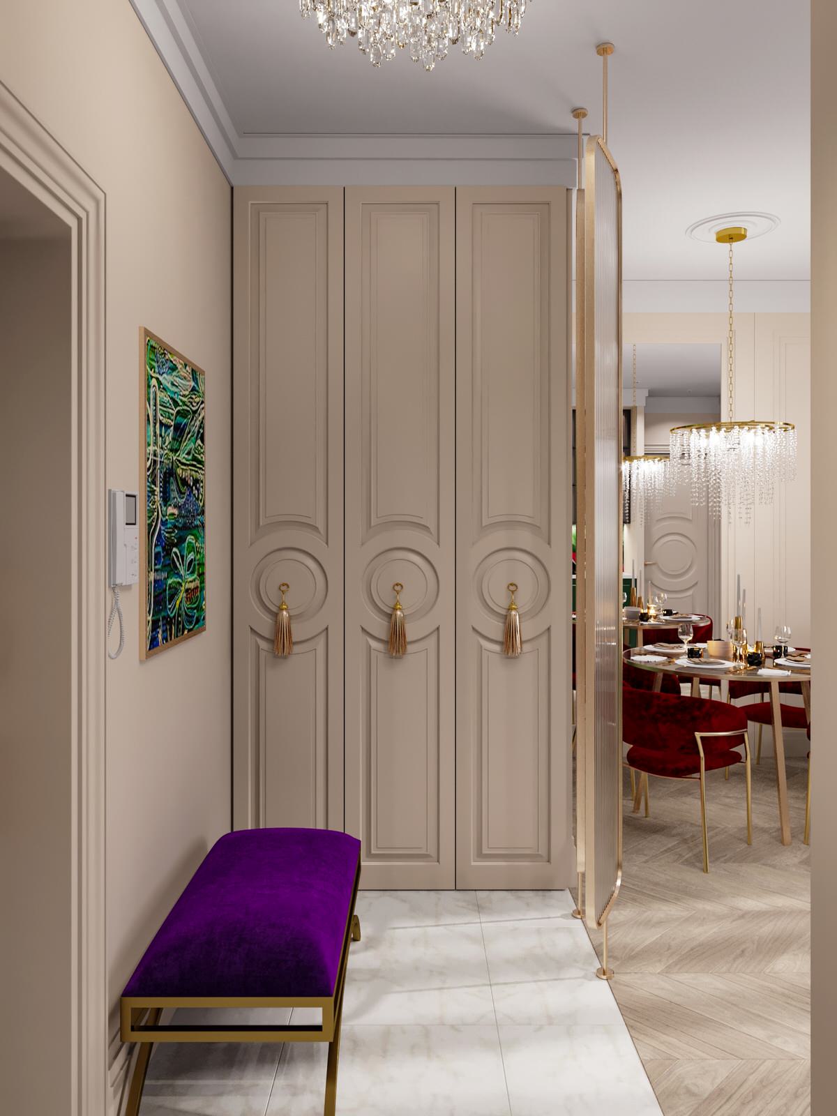 Яркая квартира в Москве