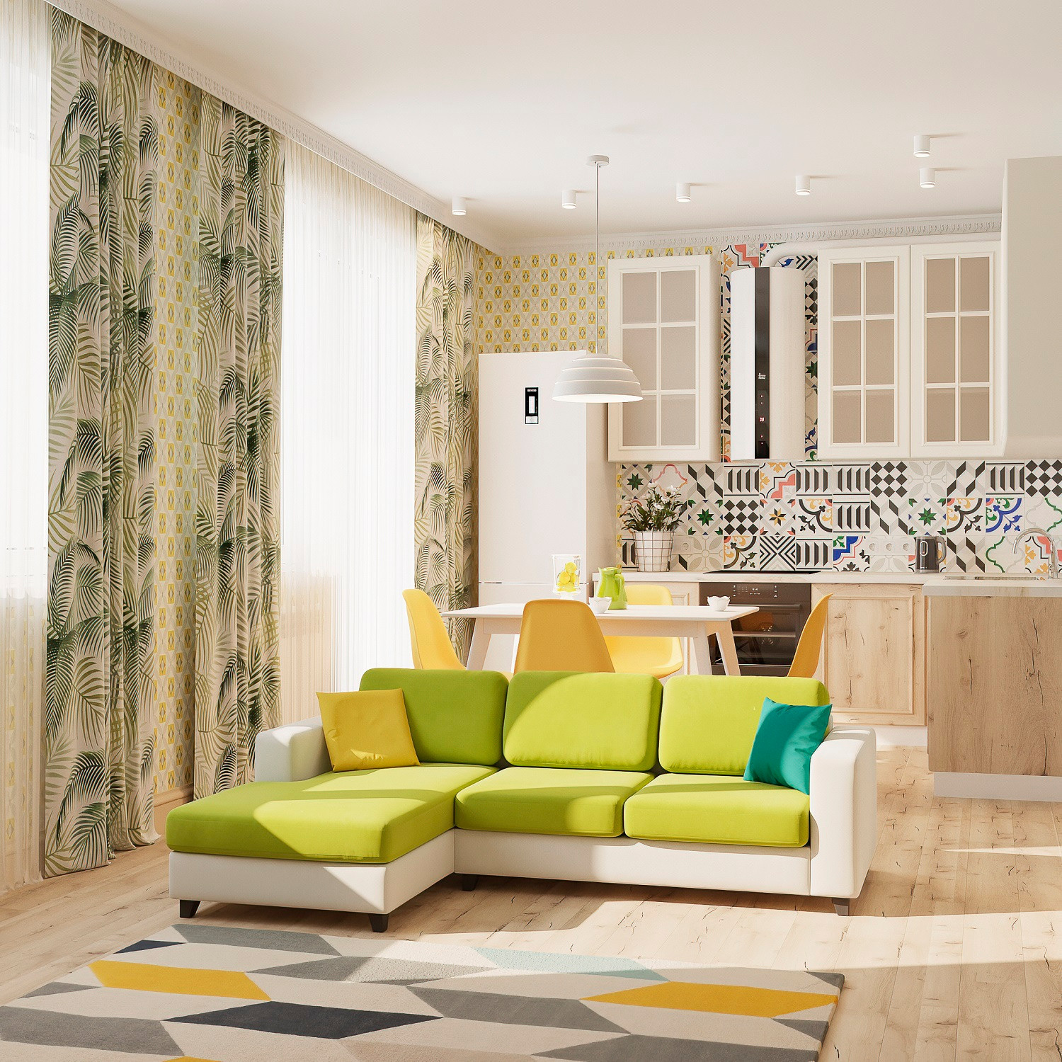 Отделка однокомнатной квартиры в ЖК Испанские кварталы