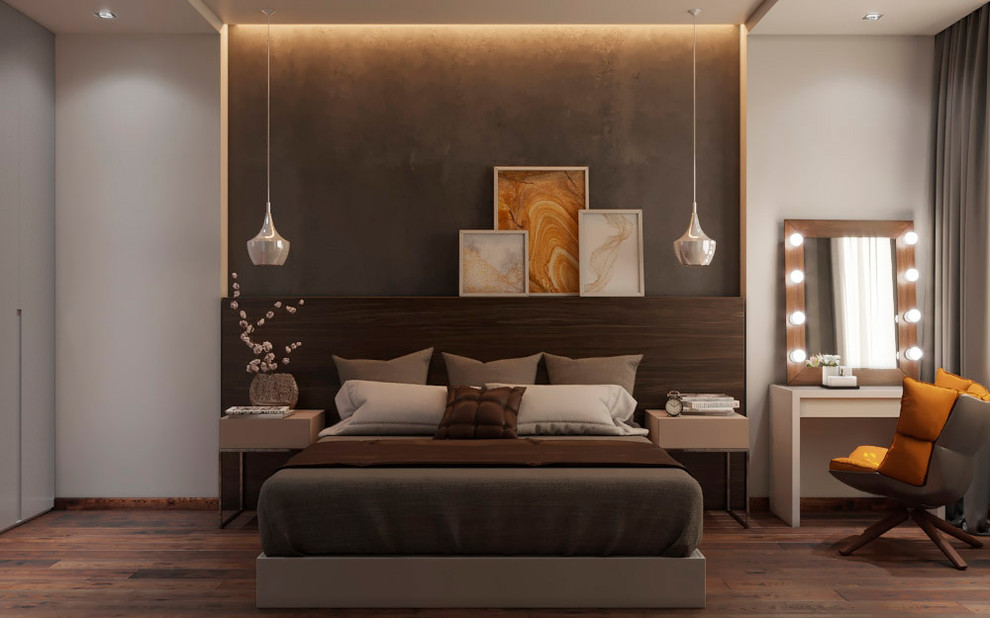 Дизайн интерьера квартиры в современном стиле в Екатеринбурге.