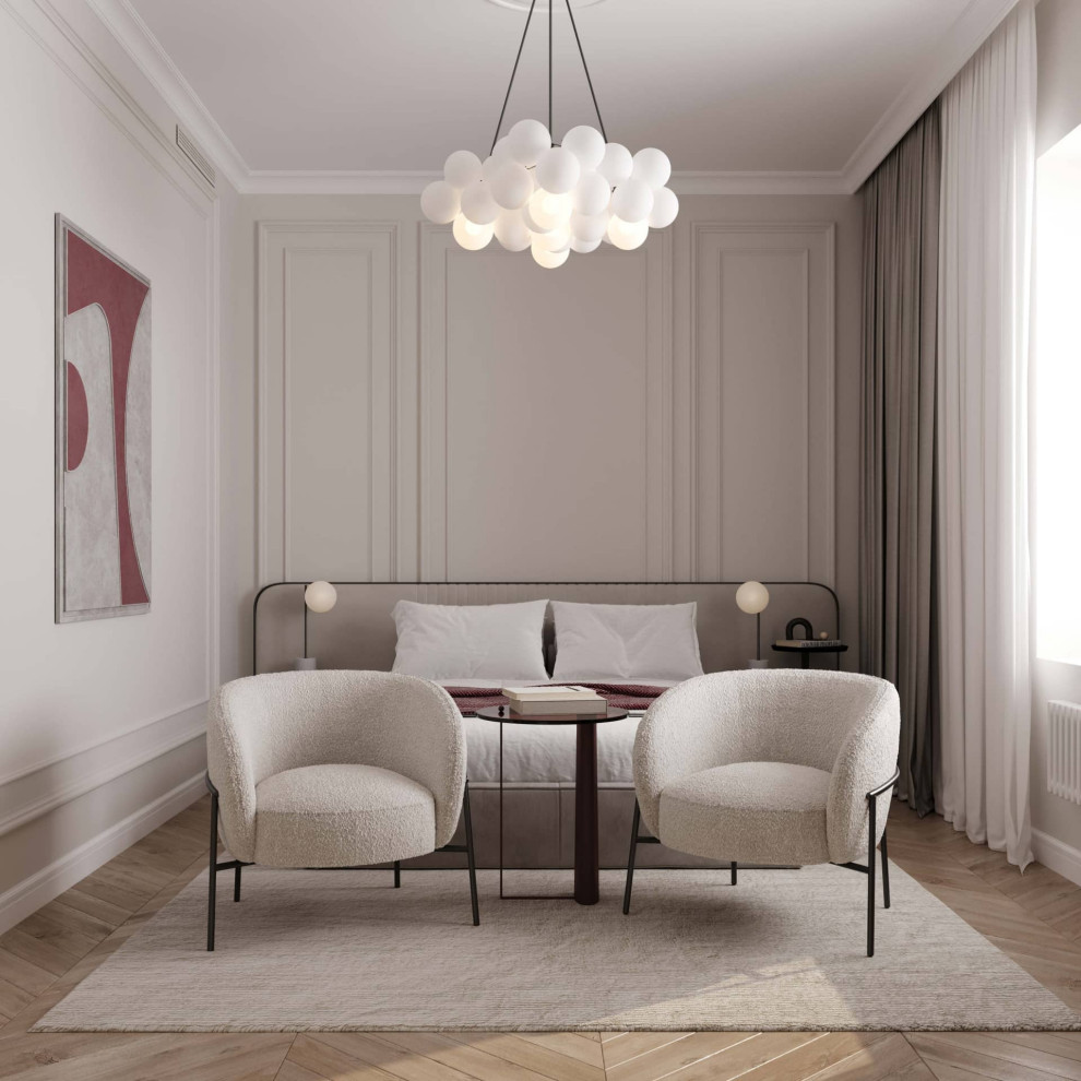 Дизайн и ремонт квартиры на Каланчёвской улице — Плюшевый комфорт