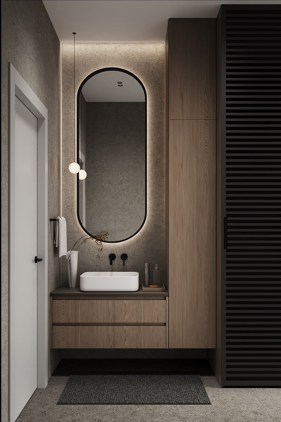 Проект интерьера для загородного дома в коттеджном поселке "Петровские озера"