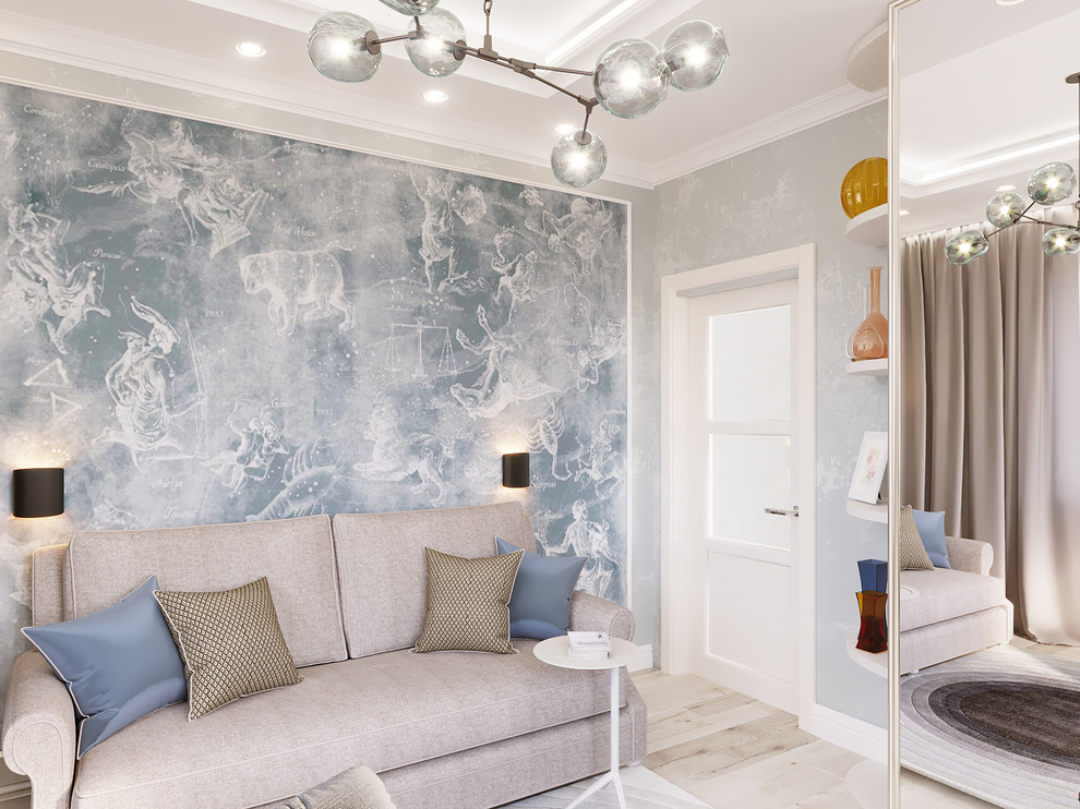 Дизайн проект:  спальня для молодого человека