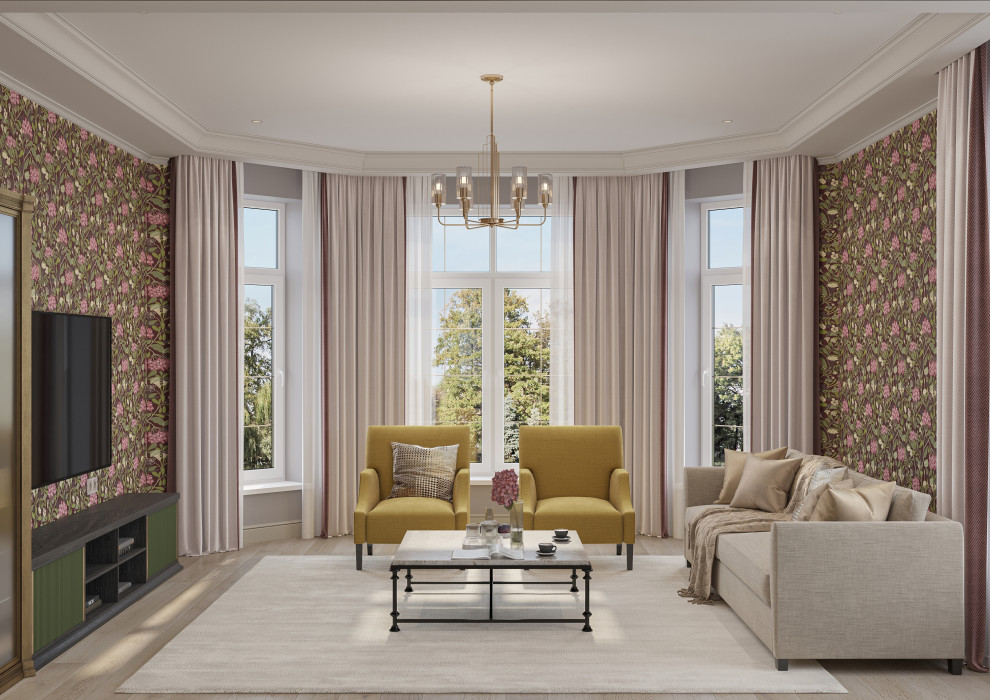 Обложка проекта: Загородный дом по соседству с лесом.