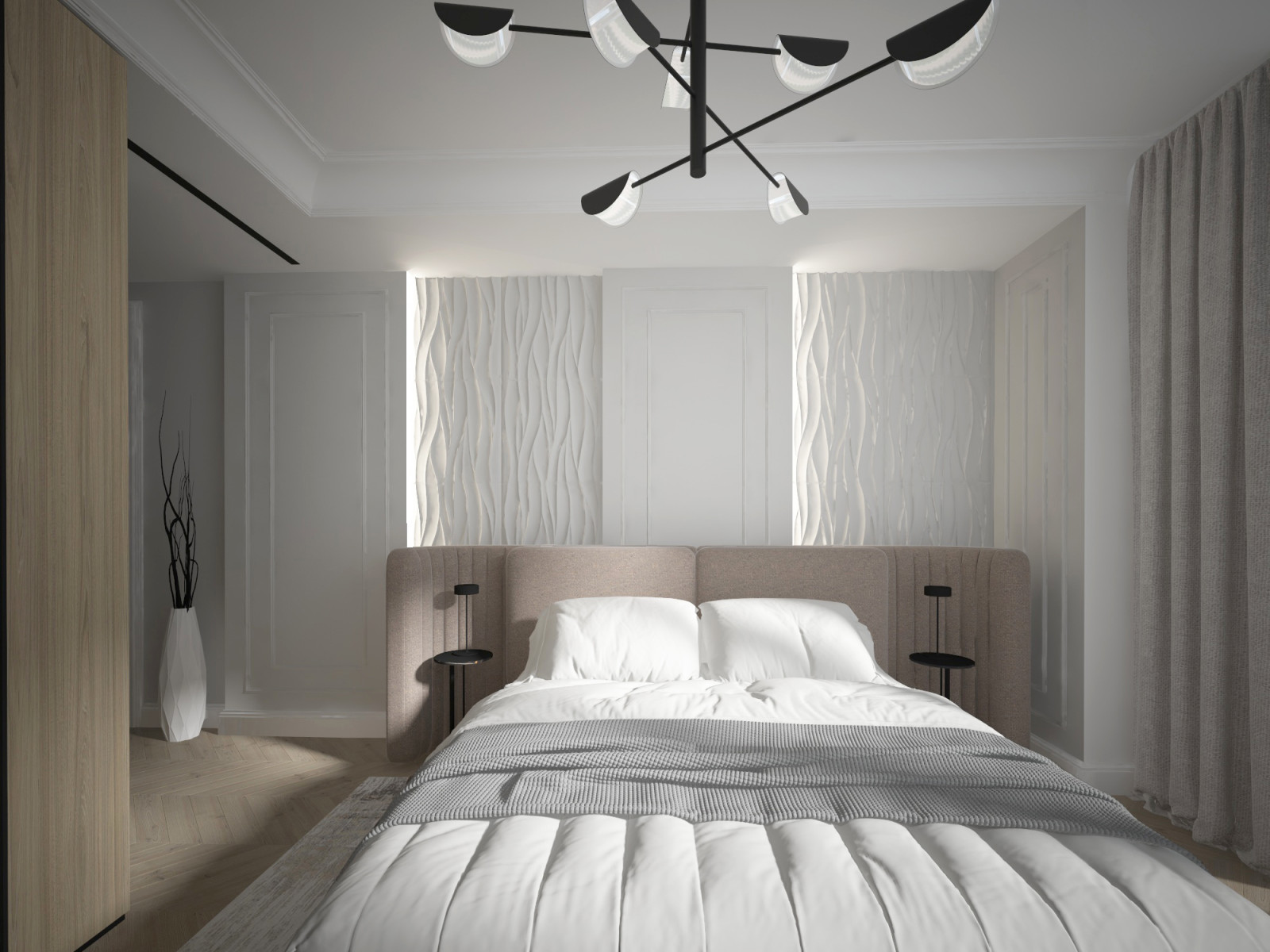 Квартира в современном стиле. ЖК "Остров"