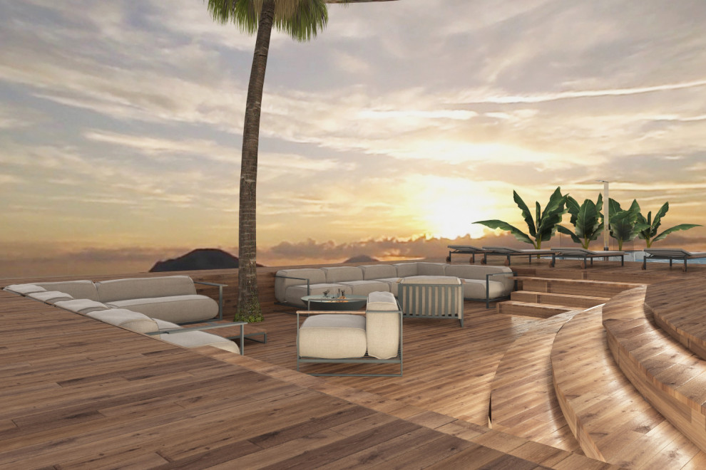 Обложка проекта: Villa sul mare con la vista Vesuvio