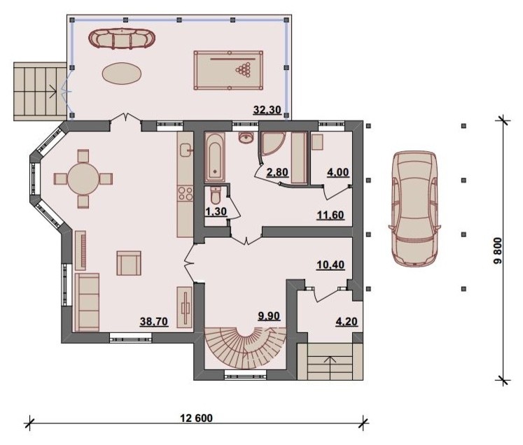 Жилой дом п.Молодежный