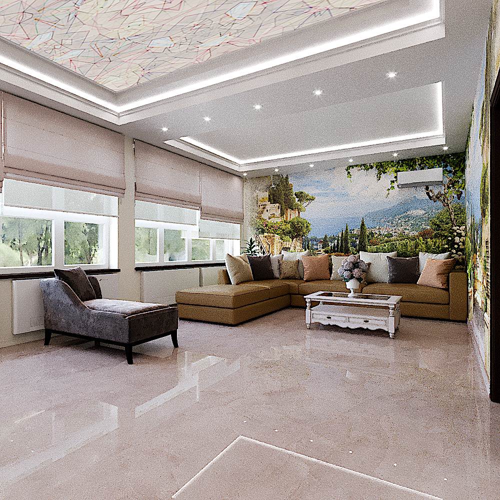 Дизайн-проект 3-х этажного особняка