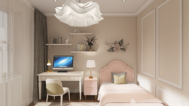 Проект  для молодой семьи в стиле неоклассика