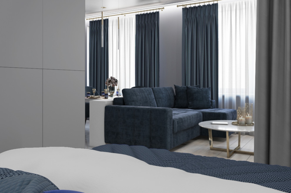 Проект квартиры со свободной планировкой