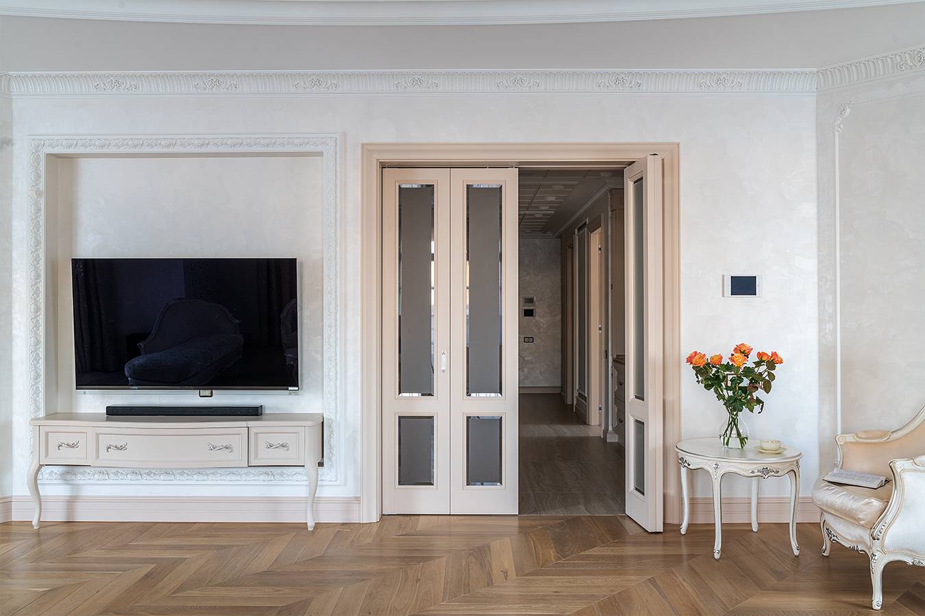 Мебель на заказ для светлой квартиры