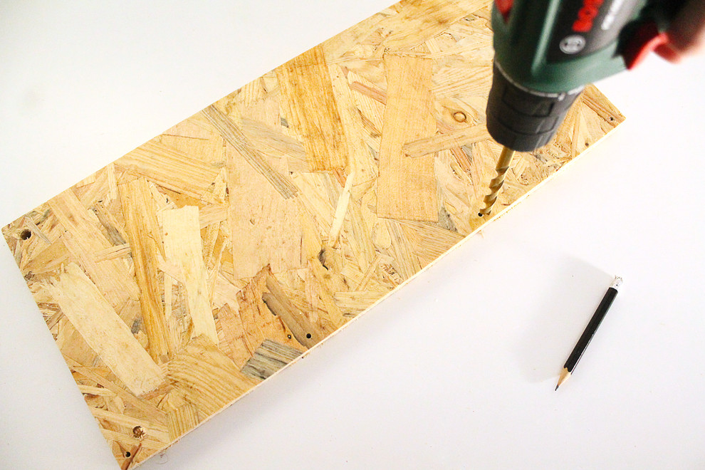 Своими руками: Подвесная полка для цветов из ОСБ