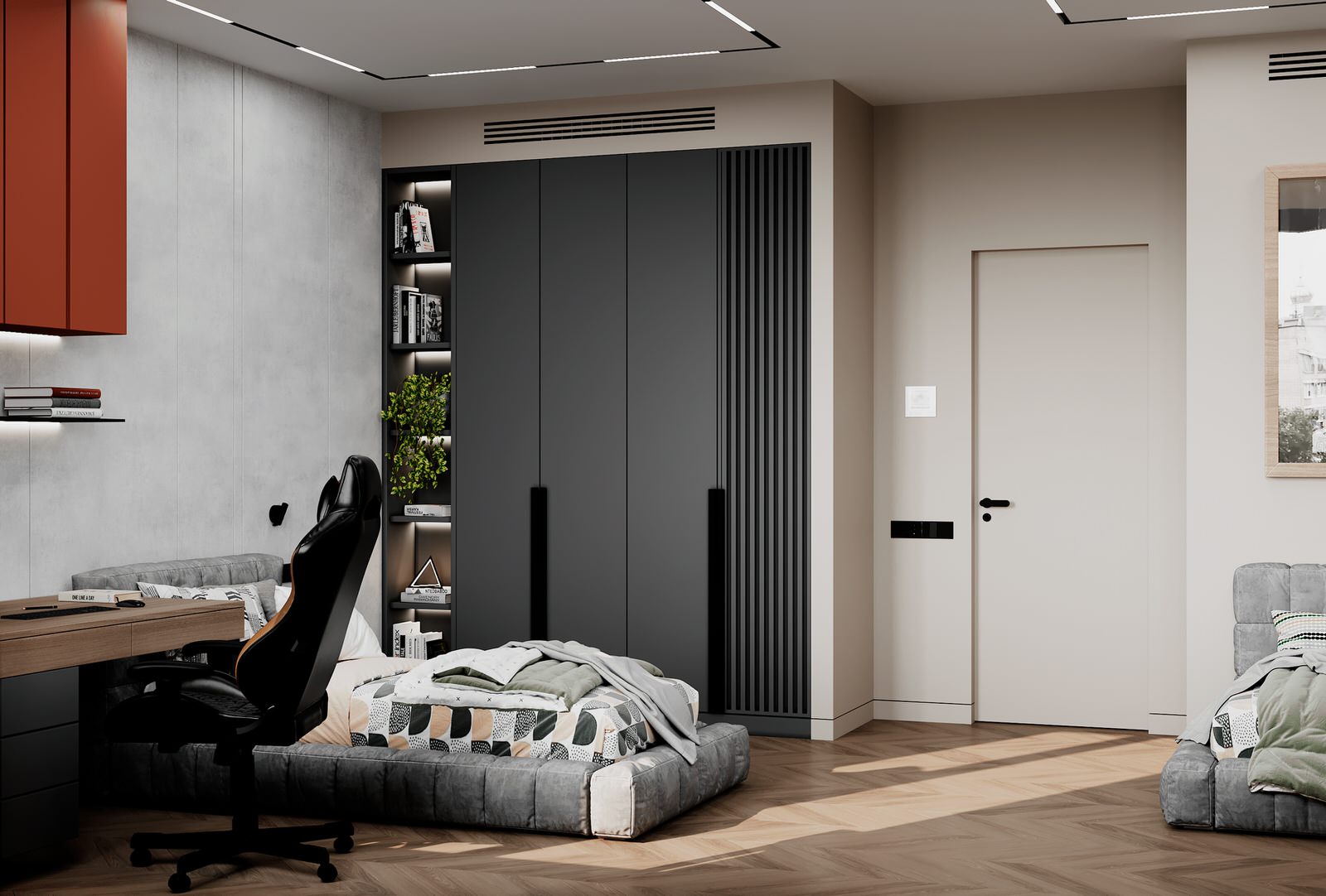 Проект оформления интерьера квартиры 100 кв.м.