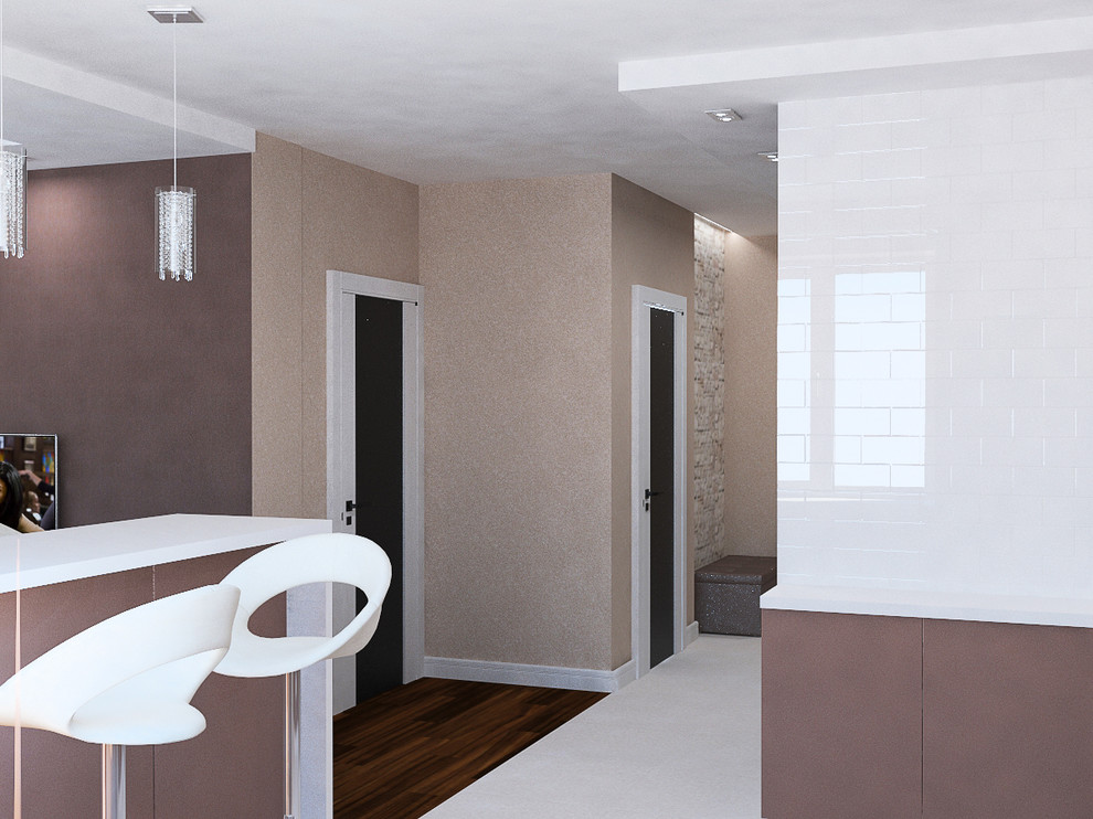 С видом на вечерний город