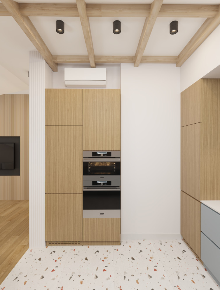 Кухня-гостиная ЖК "Черноморский 2"