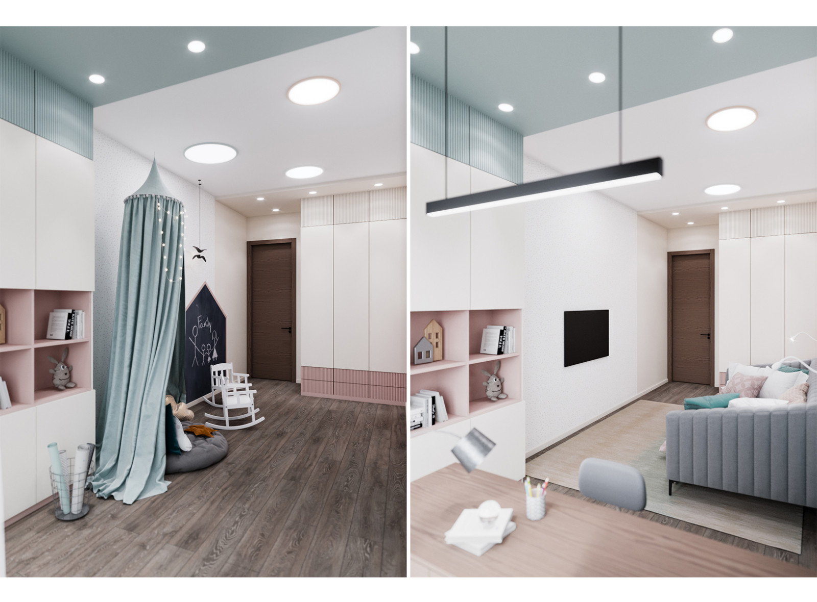 Дизайн-проект квартиры в жк "NOVIN"