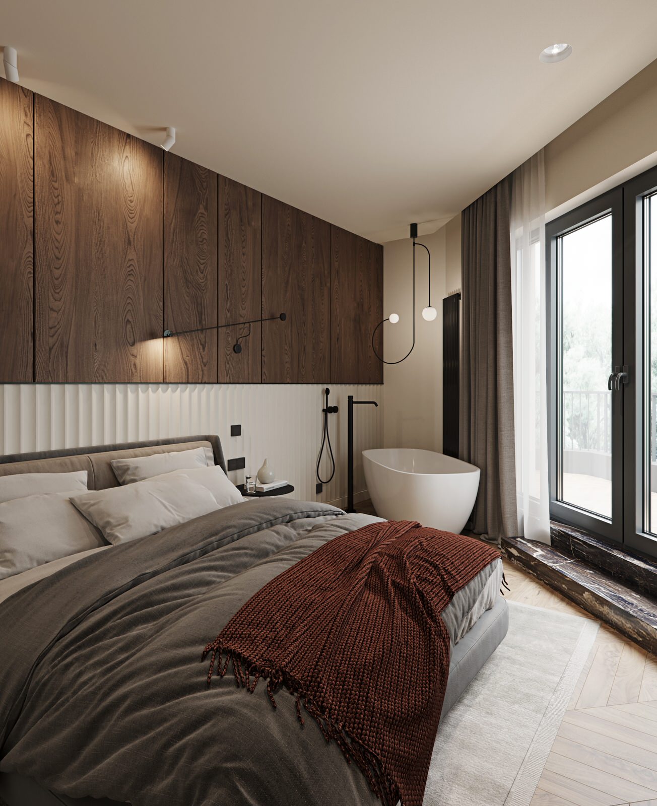 Частная двухуровневая квартира LP