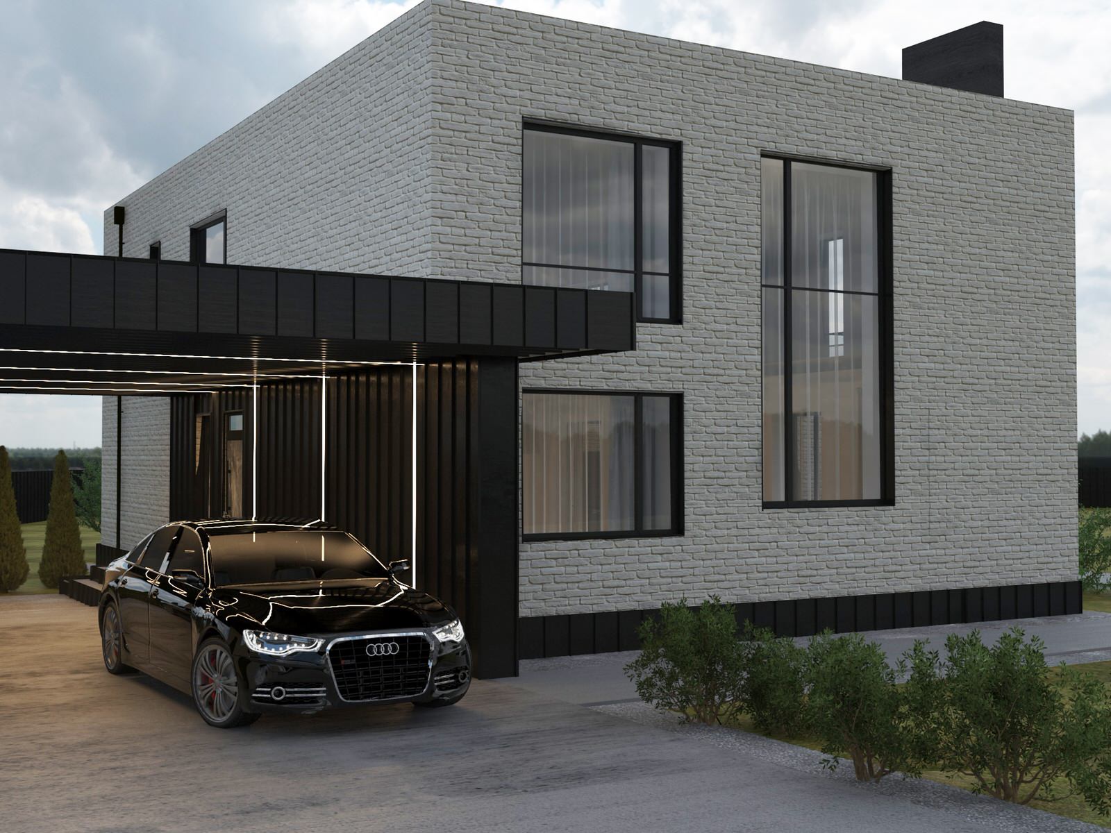 Обложка проекта: Дом по Можжевеловой