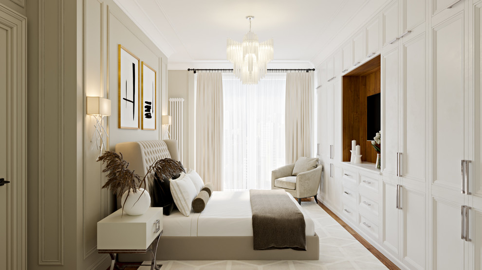 Спальня в ЖК Басманный 5