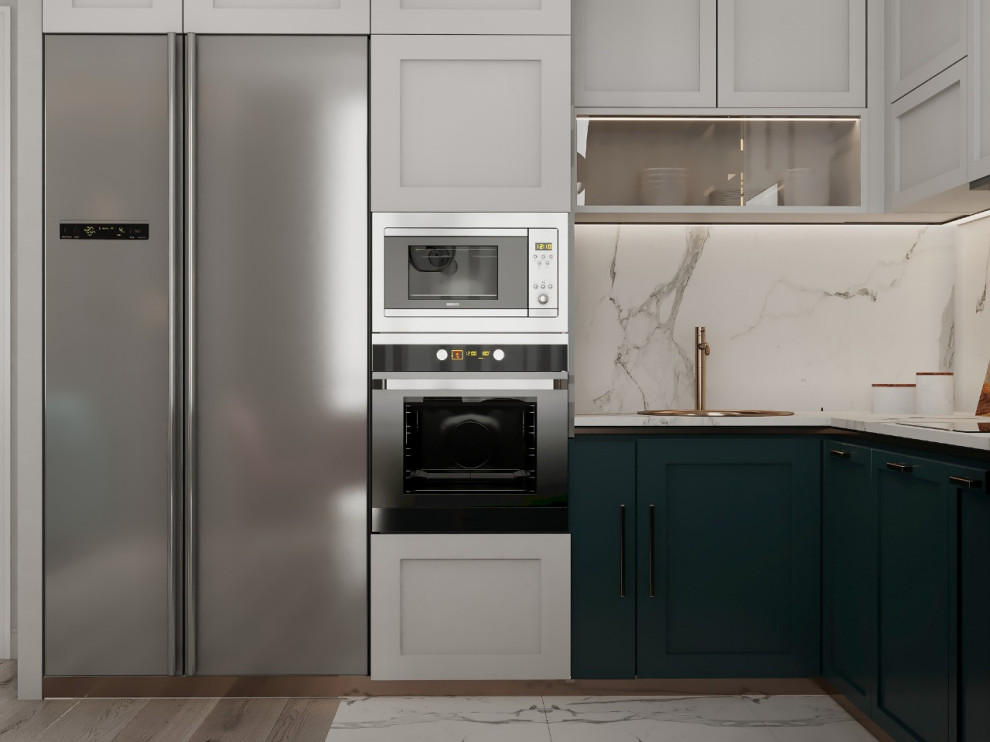 Дизайн проект квартиры "ЖК Кутузовский" 123 м2