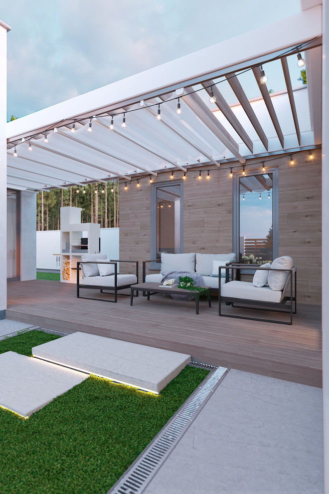 Коттедж в стиле CONTEMPORARY